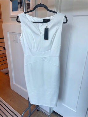 White Sheath Dress NWT